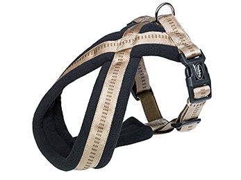 Nobby Komfort Geschirr Soft Grip für Hunde aus Nylon in Beige Größe XS – Bild 1 von 3