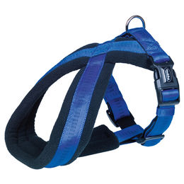 Nobby Komfort Geschirr Soft Grip für Hunde Blau Nylon Größe L – Bild 1 von 3