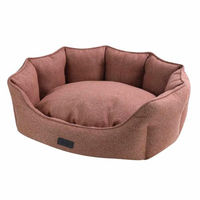 Produktbild von Nobby Komfort Hundebett Anda aus Plüsch in Rot Größe L 86 x 70 x 24 cm