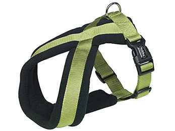 Nobby Komfort Hundegeschirr Classic aus Nylon in Lindgrün für kleine Hunde mit Bauchumfang 20-30 cm - 1 Stk. – Bild 1 von 6