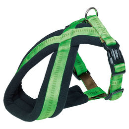 Nobby Komfort Hundegeschirr Soft Grip Grün Nylon Bauchumfang 60-90 cm – Bild 1 von 3
