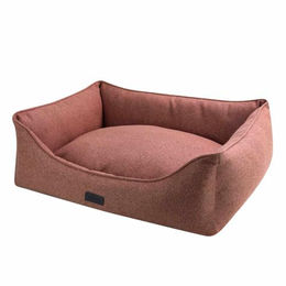 Nobby Komfortbett Anda für Hunde aus Plüsch XS Rot 45 x 40 x 18 cm – Bild 1 von 3