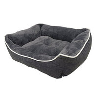 Produktbild von Nobby Komfortbett Classic Arno eckig für Hunde grau 62 x 50 x 17 cm