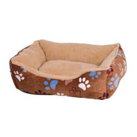 Produktbild von Nobby Komfortbett Classic Lissi für Hunde braun 80 x 70 x 22 cm