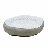 Produktbild von Nobby Komfortbett Donut Classic Diamond Hundebett aus Plüsch Größe M