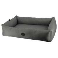 Produktbild von Nobby Komfortbett eckig Putu Hundebett aus Stoff Grau 100 x 70 x 22 cm