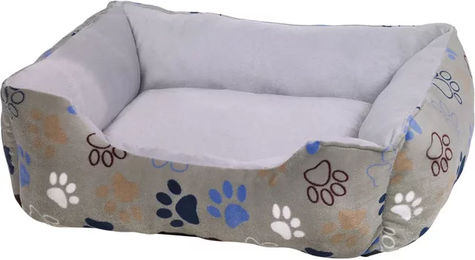 Nobby Komfortbett Lissi eckig Classic für Hunde und Katzen Grau 70x60x20 cm – Bild 1 von 4