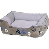 Produktbild von Nobby Komfortbett Lissi eckig Classic für Hunde und Katzen Grau 70x60x20 cm