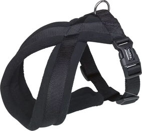 Nobby Komfortgeschirr Classic für Hunde Schwarz Nylon Bauchumfang 40-60 cm – Bild 1 von 4