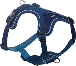 Nobby Komfortgeschirr Mailo für Hunde Blau Größe S-M aus Polyester – Bild 1 von 3