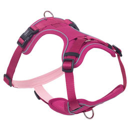 Nobby Komfortgeschirr Mailo für Hunde Rosa Größe S-M – Bild 1 von 6