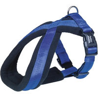 Produktbild von Nobby Komfortgeschirr Soft Grip für Hunde Blau Bauchumfang 45-70 cm
