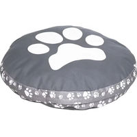Produktbild von Nobby Komfortkissen rund Classic Zampa Hundekissen für Hunde und Katzen Grau-Braun Größe M