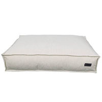 Produktbild von Nobby Komfortmatte Kamba eckig aus Cord in Beige 70 x 55 x 15 cm