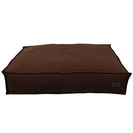 Nobby Komfortmatte Kamba für Hunde braun Cord 100 x 70 x 15 cm – Bild 1 von 3