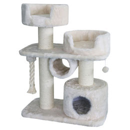 Produktbild von Nobby Kratzbaum Ancona für Katzen in Beige aus Plüsch