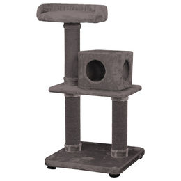 Produktbild von Nobby Kratzbaum Badu für Katzen in Warmgrau mit Sisal