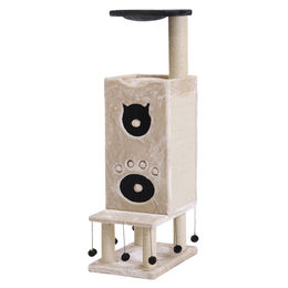 Produktbild von Nobby Kratzbaum Cadino für Katzen in Beige und Schwarz mit Sisal