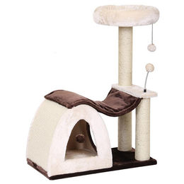 Produktbild von Nobby Kratzbaum Chalia für Katzen in Beige/Braun mit Sisal