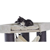 Produktbild von Nobby Kratzbaum Chilo für Katzen in Schwarz Beige Grau Weiß mit Sisal 165 x 60 x 60 cm