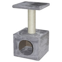 Produktbild von Nobby Kratzbaum Classic Como für Katzen in Grau mit Sisal