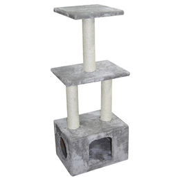 Produktbild von Nobby Kratzbaum Classic Forli für Katzen Grau mit Sisal