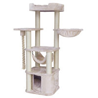 Produktbild von Nobby Kratzbaum Classic Zada für Katzen in Beige mit Sisal 50 x 50 x 145 cm