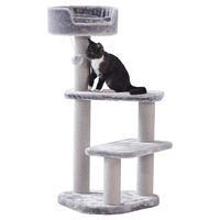 Produktbild von Nobby Kratzbaum Classic Zera für Katzen in Grau mit Sisal