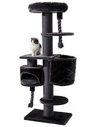 Produktbild von Nobby Kratzbaum Cupid XL für Katzen in Grau mit Sisal, 60 x 40 x 165 cm