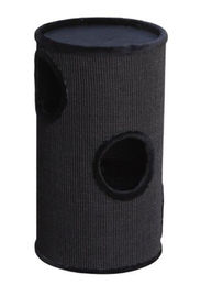 Nobby Kratzbaum Dasha II für Katzen Schwarz mit Sisalfläche 70 cm Durchmesser 38 cm – Bild 1 von 4