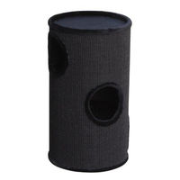 Produktbild von Nobby Kratzbaum Dasha II für Katzen Schwarz mit Sisalfläche 70 cm Durchmesser 38 cm