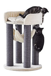 Nobby Kratzbaum ELA Cream für Katzen mit Sisal Ø 60 x 89 cm – Bild 1 von 4