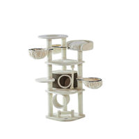 Produktbild von Nobby Kratzbaum Elif für Katzen in Beige mit Sisal 70x70x189cm