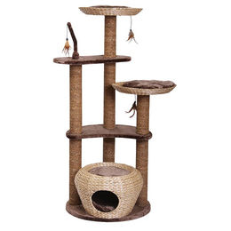 Nobby Kratzbaum Estaca Braun mit Sisal für Katzen – Bild 1 von 2
