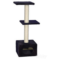 Produktbild von Nobby Kratzbaum Exclusive Mittel Schwarz mit Sisal für Katzen