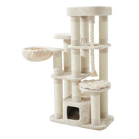 Produktbild von Nobby Kratzbaum Fredo für Katzen in Beige mit Sisal 85 x 50 x 158 cm
