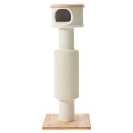 Produktbild von Nobby Kratzbaum für Katzen in Beige und Weiß mit Sisal 60 x 60 x 153 cm