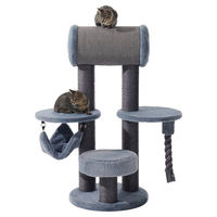 Produktbild von Nobby Kratzbaum Javis für Katzen grau mit Sisal 50 x 50 x 111 cm