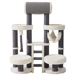Produktbild von Nobby Kratzbaum Kenna cream für Katzen in Beige und Grau mit Sisal