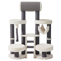 Produktbild von Nobby Kratzbaum Kenna cream für Katzen in Beige und Grau mit Sisal