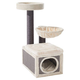 Nobby Kratzbaum Mave für Katzen in Creme mit Sisal 60 x 40 x 102 cm – Bild 1 von 3