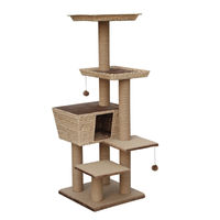Produktbild von Nobby Kratzbaum Motega für Katzen aus Sisal in Beige/Braun 48x48x141cm