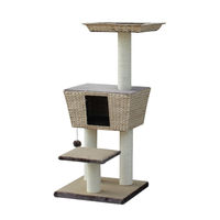 Produktbild von Nobby Kratzbaum Motega S für Katzen in Braun und Beige mit Bananenblatt 114 cm