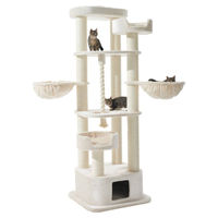 Produktbild von Nobby Kratzbaum Musan für Katzen in Beige mit Sisal 70 x 70 x 203 cm