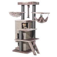 Produktbild von Nobby Kratzbaum Raya für Katzen in Cappuccino mit Sisal 161 cm