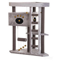 Produktbild von Nobby Kratzbaum Ricco Plus für Katzen in Grau mit Sisal