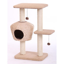 Produktbild von Nobby Kratzbaum Shikoba für Katzen in Braun und Beige mit Sisal