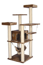 Nobby Kratzbaum Simba für Katzen in Braun mit Sisal – Bild 1 von 2