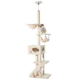 Produktbild von Nobby Kratzbaum Sivas für Katzen in Beige mit Sisal 70 x 48 x 247-275 cm