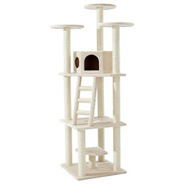 Produktbild von Nobby Kratzbaum Sultan für Katzen in Cream mit Sisalstamm 60 x 60 x 197 cm